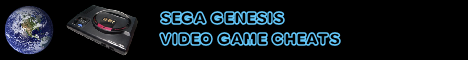 Sega Genesis Cheats